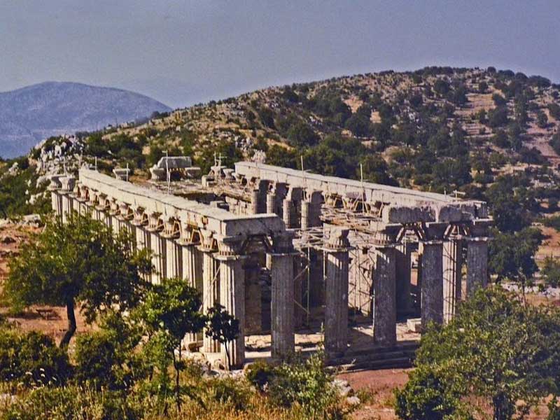 The Temple of Apollo Epicurius at Bassae